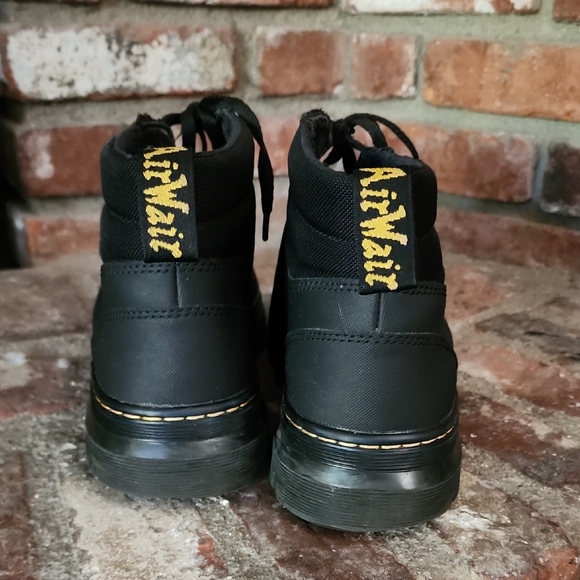 Dr. Martens Black Combs Men’s Lace-Up Boots Lightweight Nylon Leather main image 7